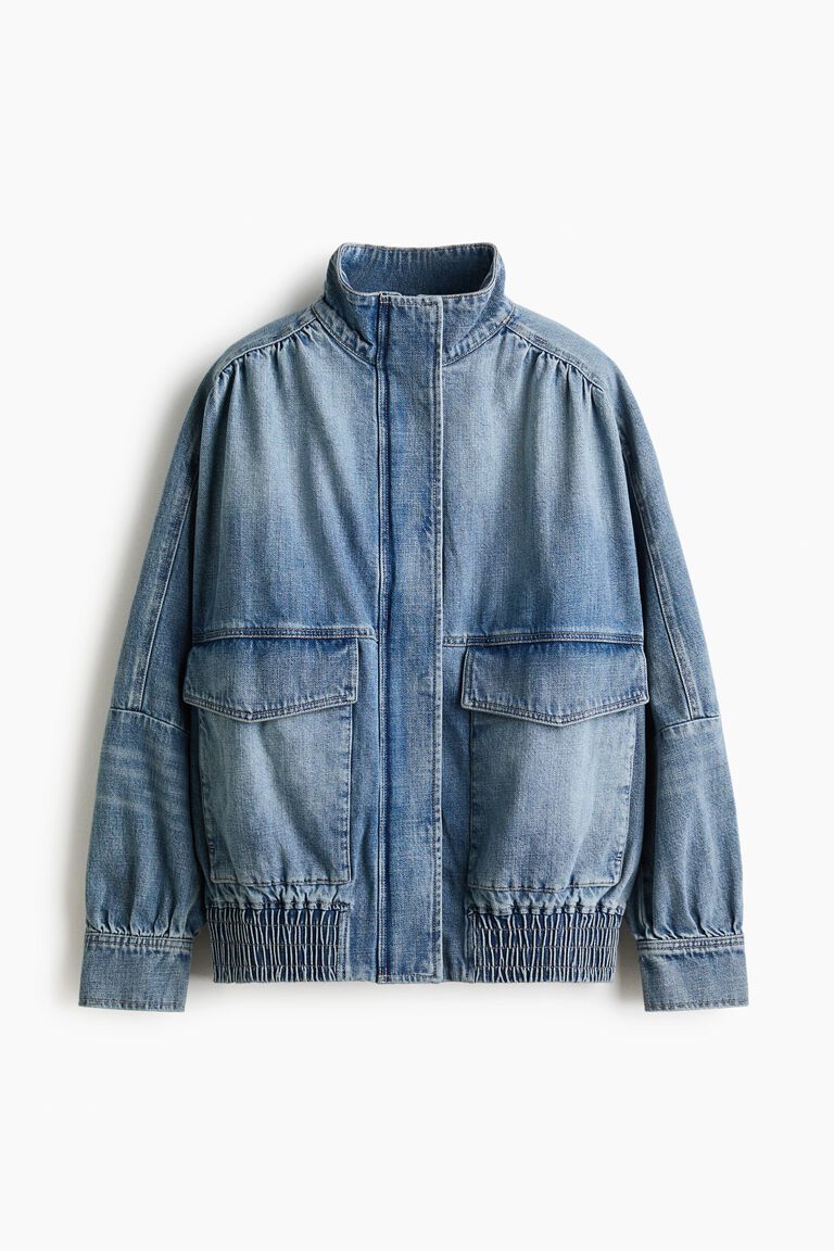Oversized denim jacket