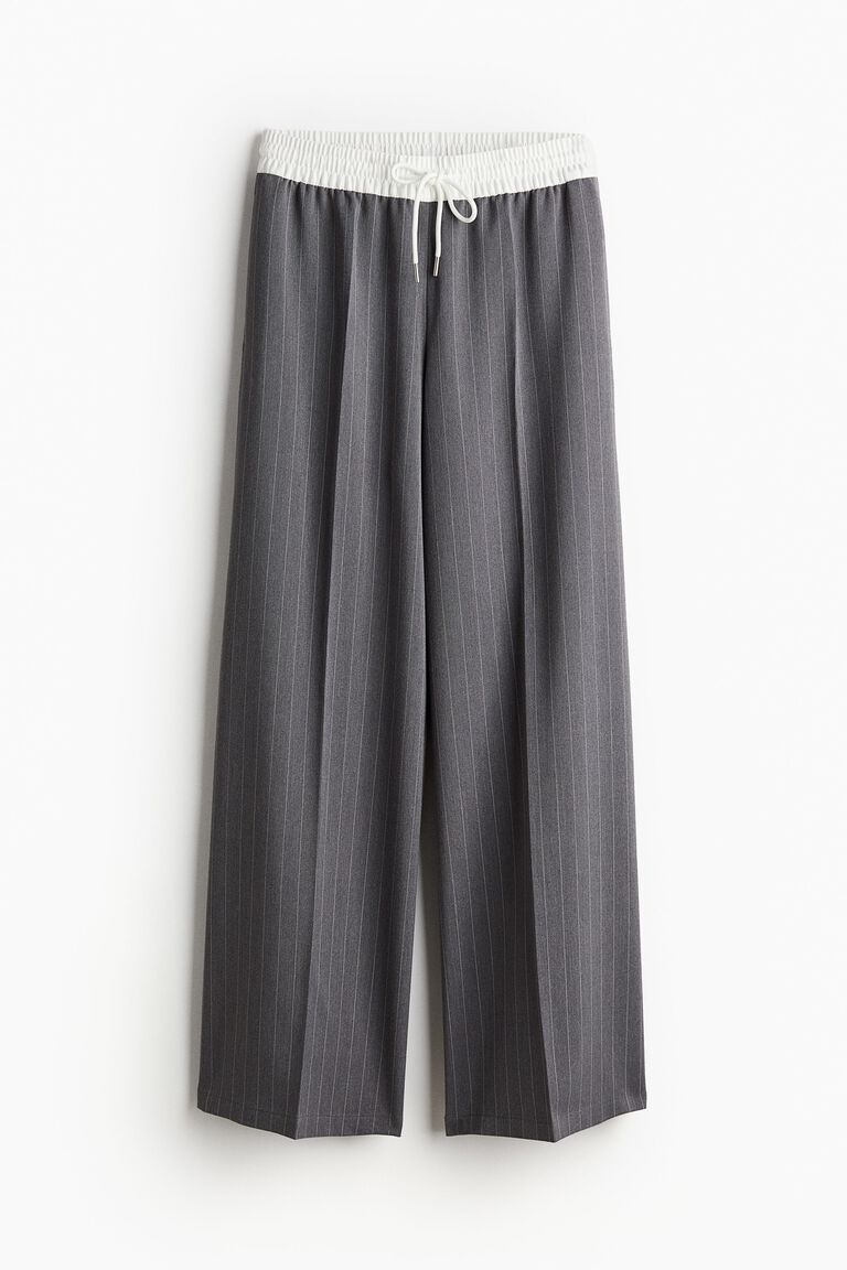 Wide pull-on trousers