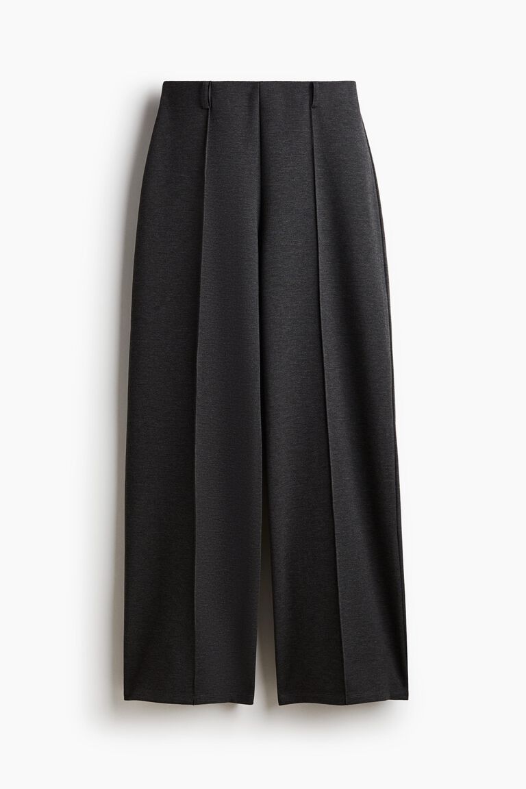 Wide tailored trousers