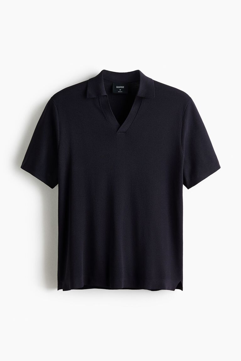 Cooling Regular Fit Knitted polo shirt