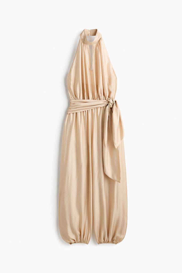 Halterneck jumpsuit