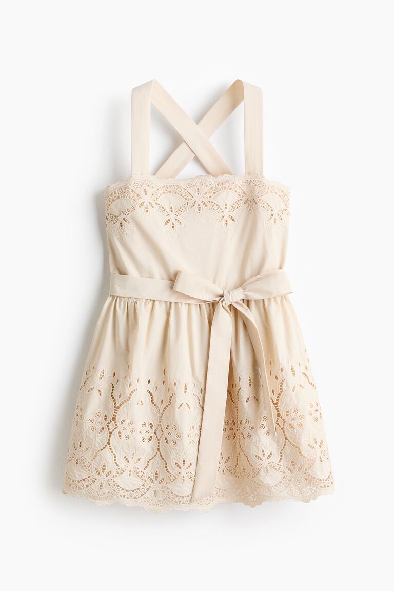 Broderie anglaise dress