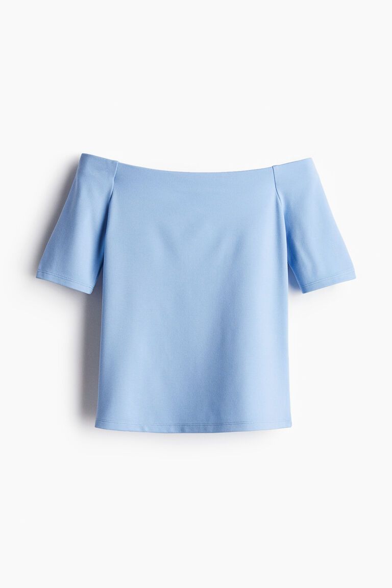 Off-the-shoulder top