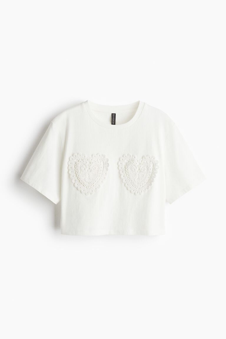 Appliquéd T-shirt