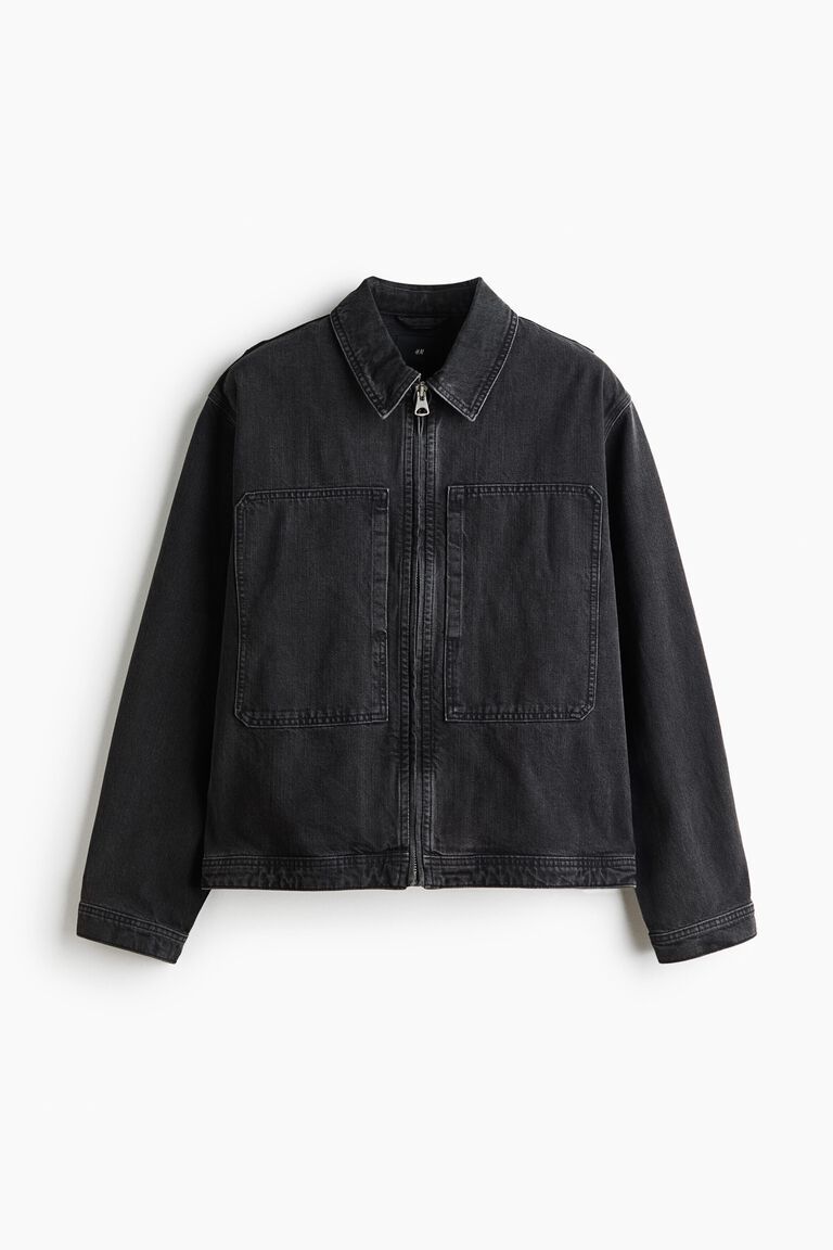 Denim workwear jacket