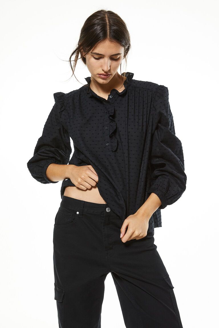 Cotton cargo trousers