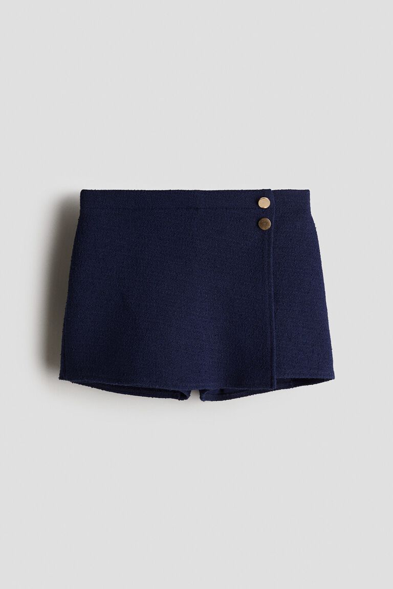 Textured skort
