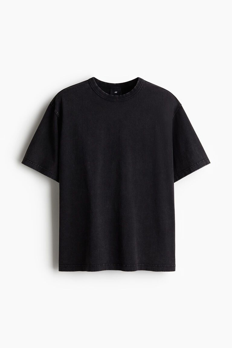 Oversized Fit Washed-look T-shirt