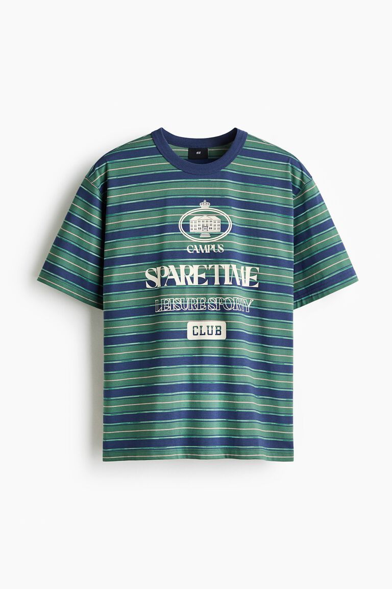 Loose Fit Printed boxy T-shirt