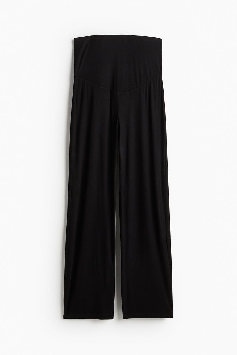 MAMA Before & After ribbed jersey trousers