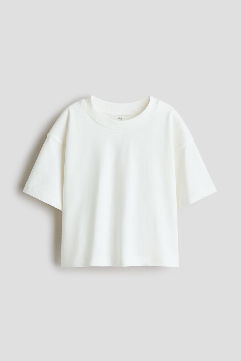 Boxy cotton T-shirt