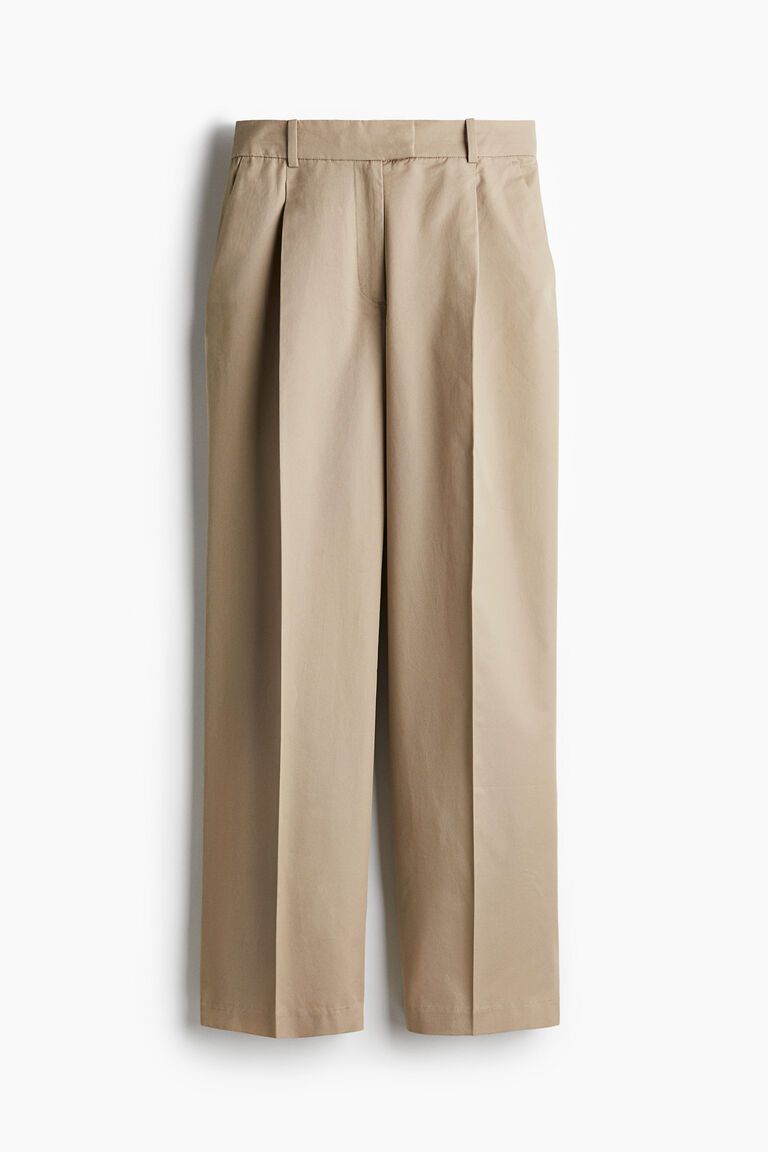 Crease-leg chinos