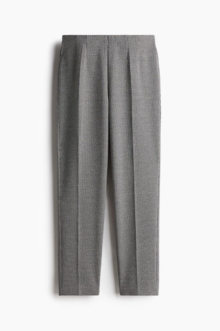 Crease-leg trousers