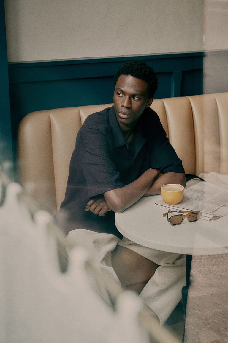 Regular Fit Textured resort shirt