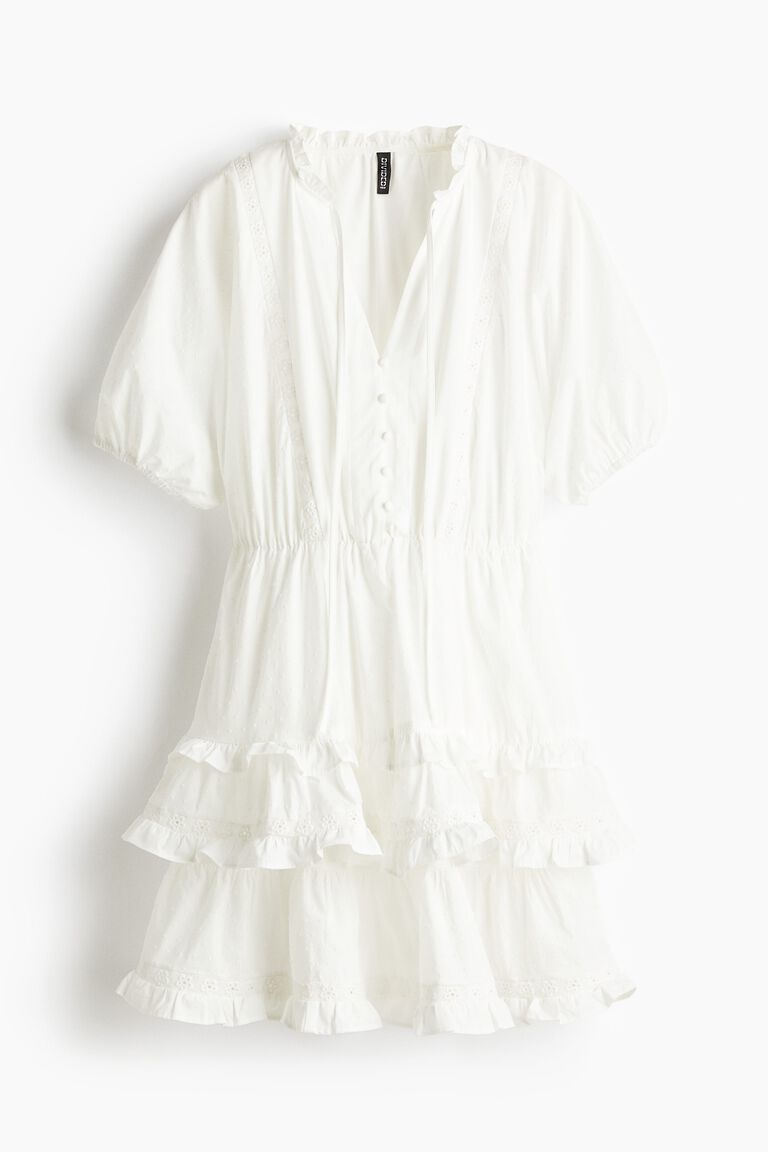 Cotton plumeti dress