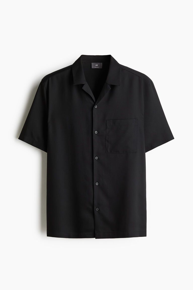 Regular Fit Lyocell resort shirt