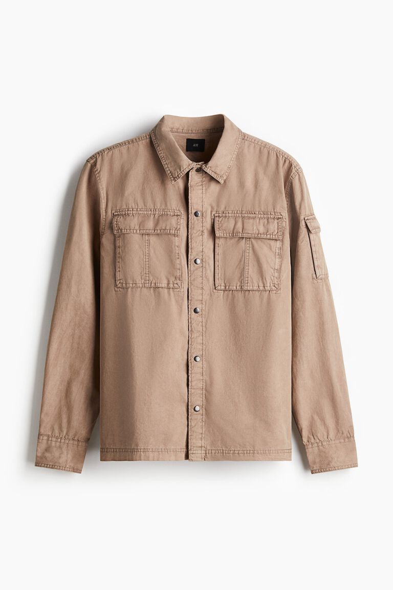 Regular Fit Utility overshirt