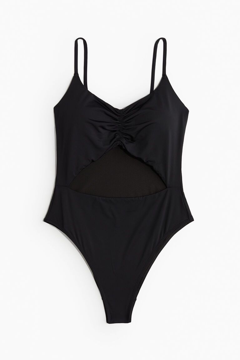 Padded-cup High-leg Swimsuit