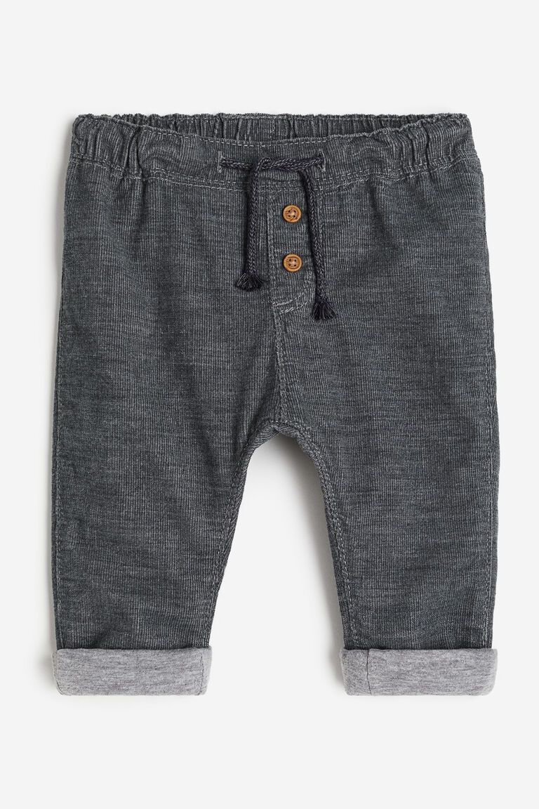 Fully lined corduroy trousers