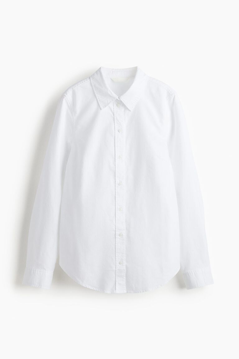 Fitted Oxford shirt