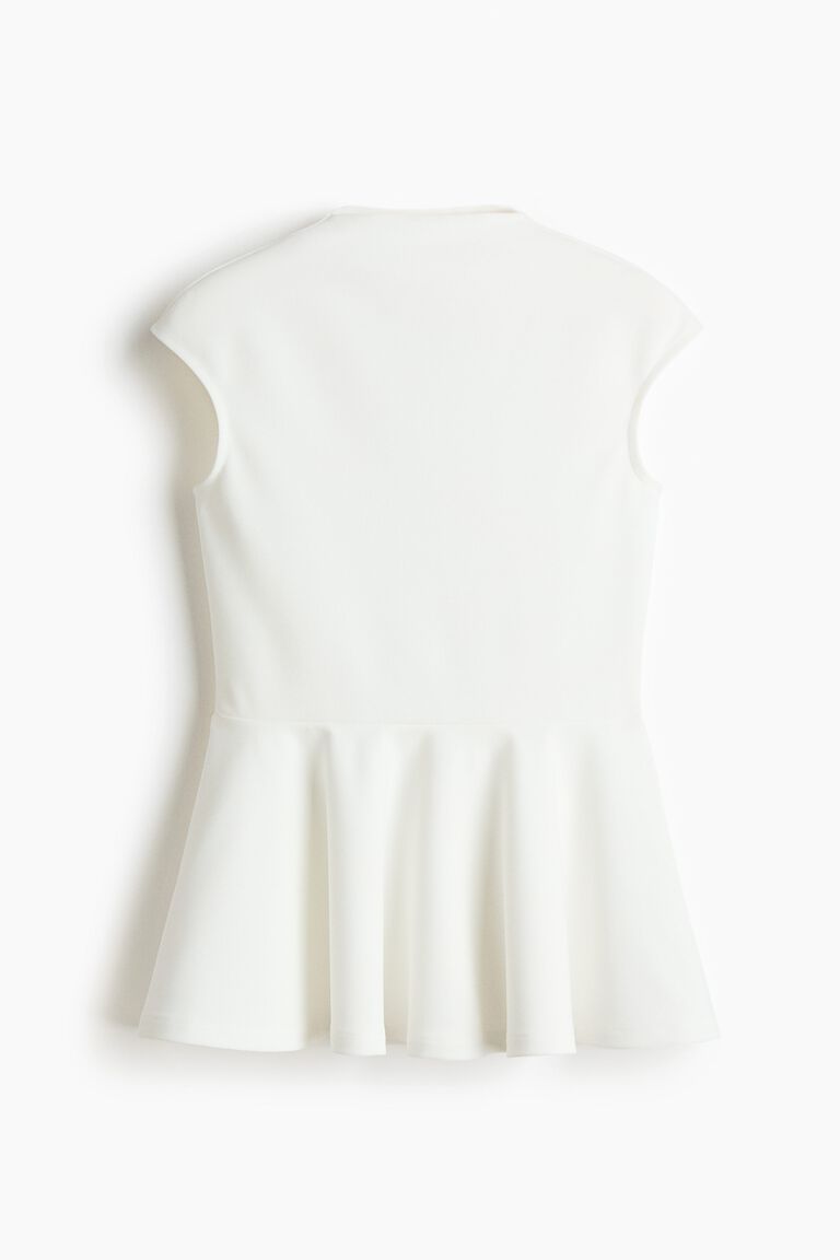 Ponte di Roma peplum top