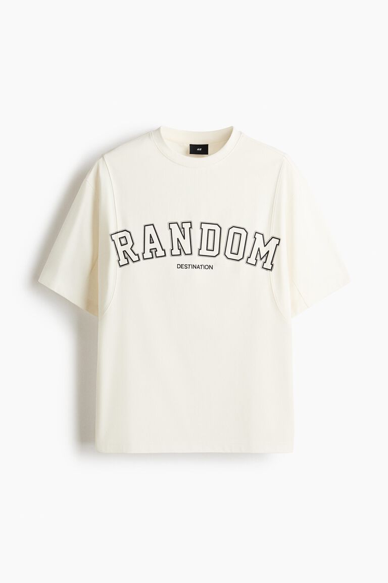 Loose Fit Printed T-shirt