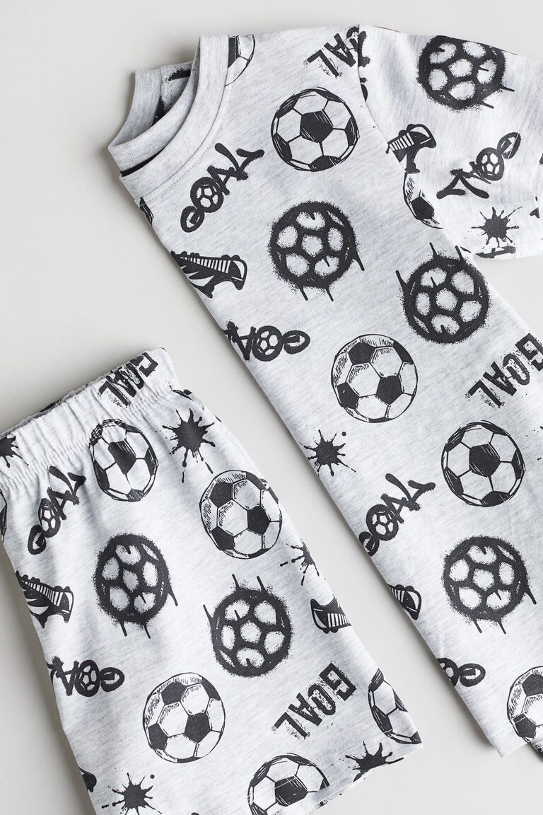 Printed cotton pyjamas