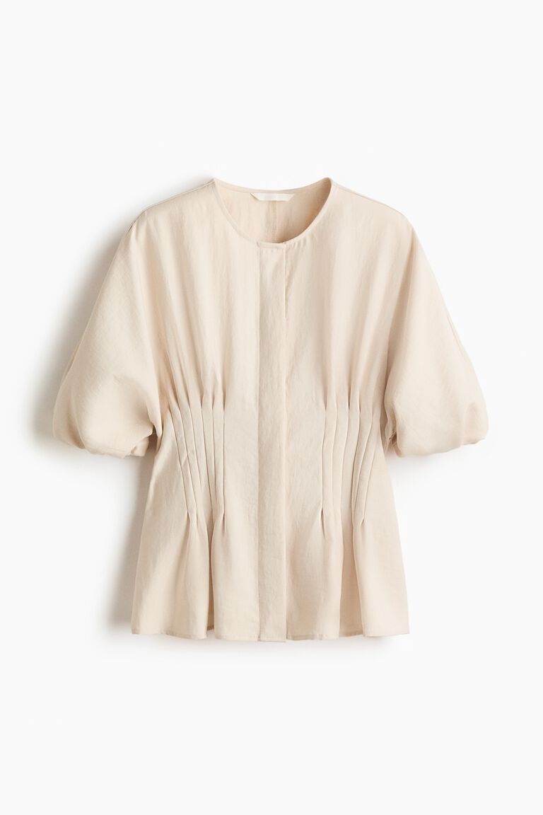 Waisted blouse