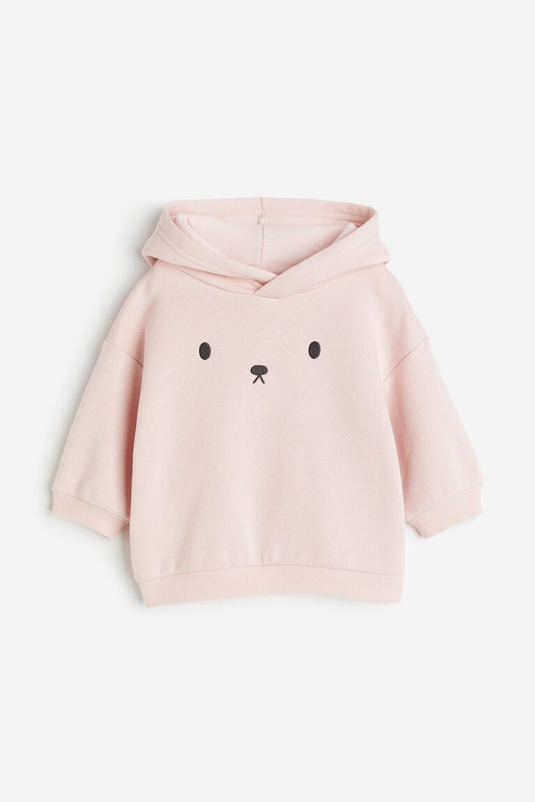 Ear-detail hoodie