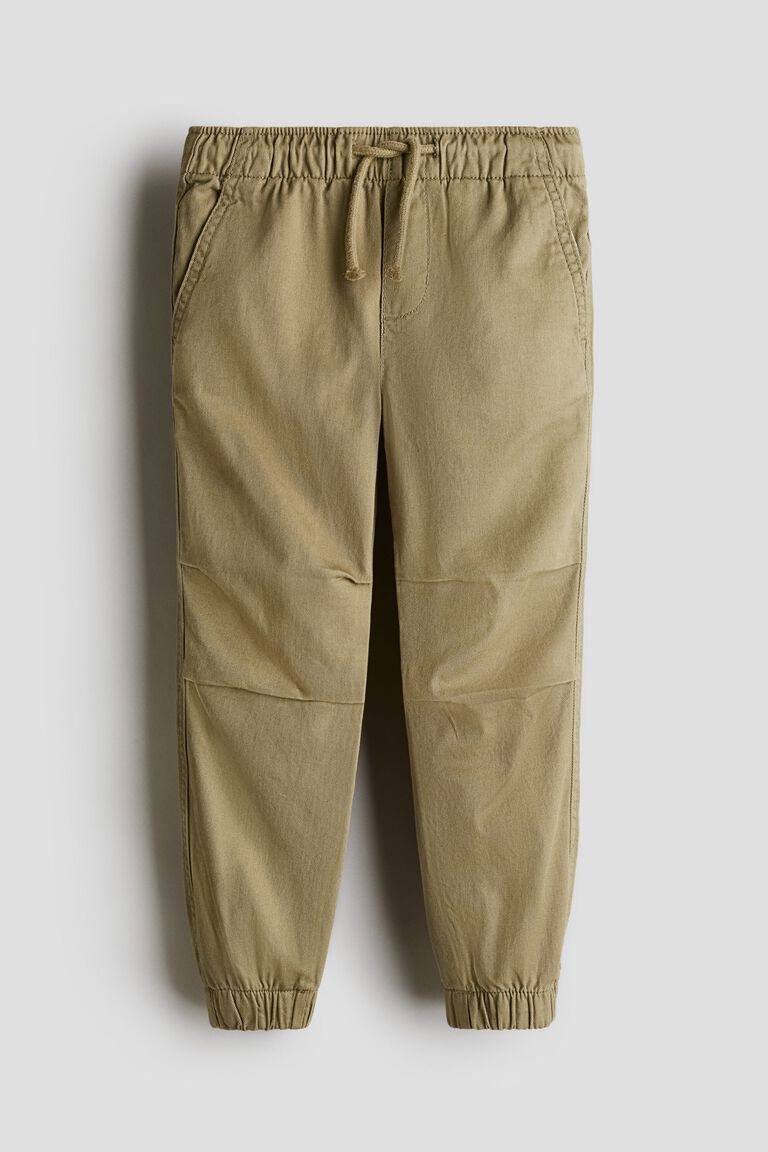 Twill joggers