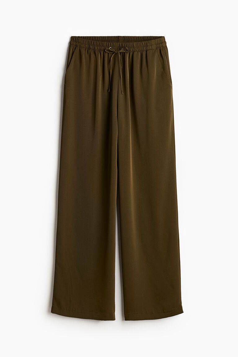 Wide pull-on trousers