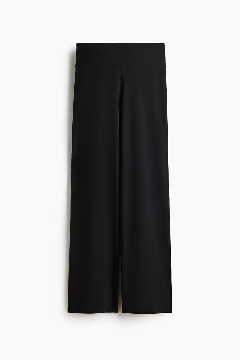Wide sports leggings with SoftMove™