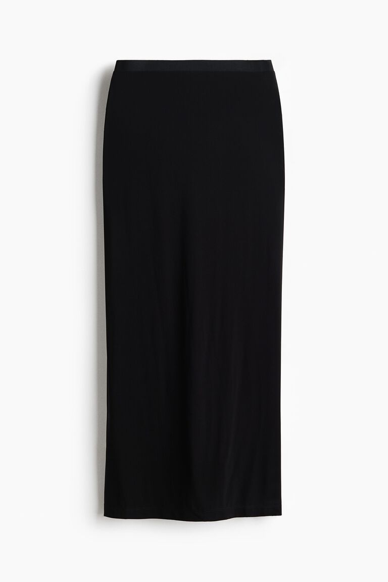 Sheer tube skirt