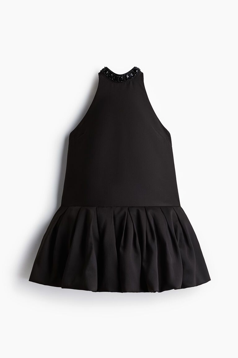 Bubble-hem dress