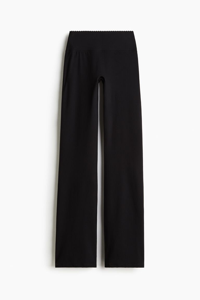 Flared sports leggings with SoftMove™
