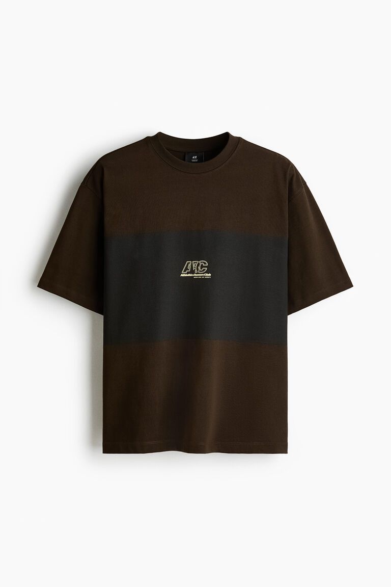 Oversized Fit Printed T-shirt