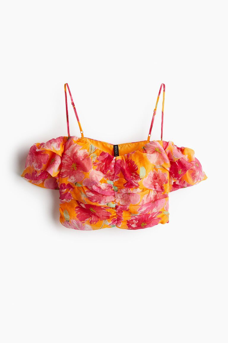 Cold shoulder blouse