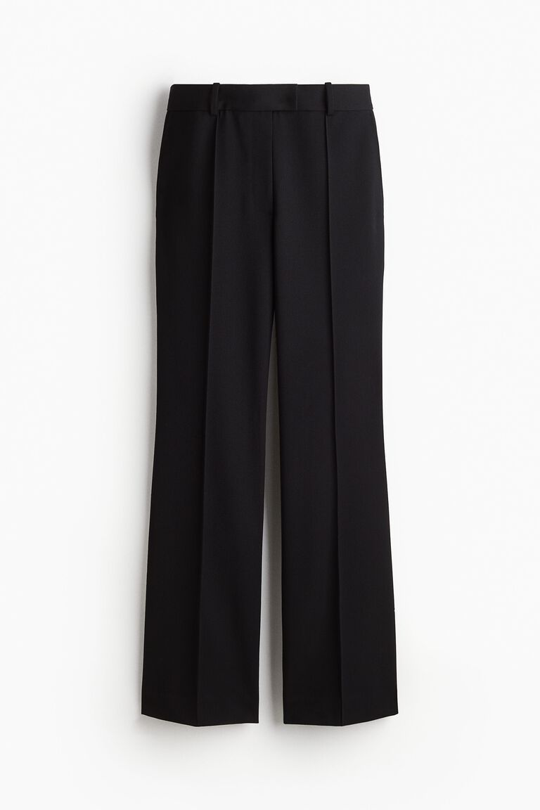 Tailored wool trousers
