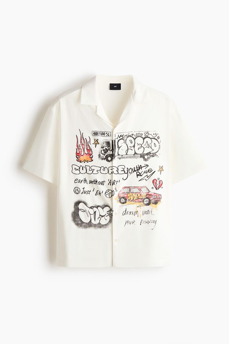 Loose Fit Printed resort shirt