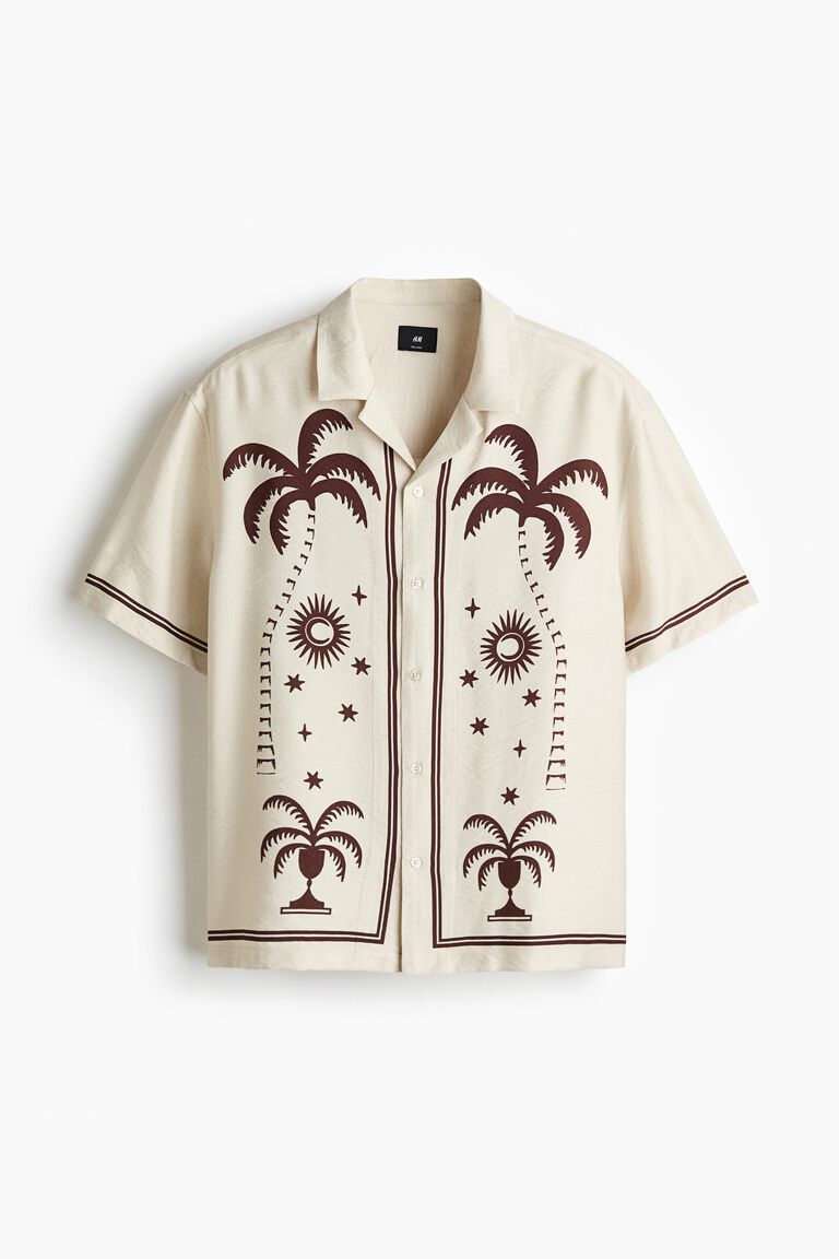 Relaxed Fit Printed resort shirt