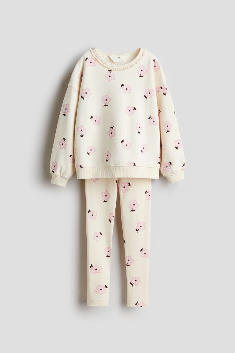 2-piece patterned cotton set