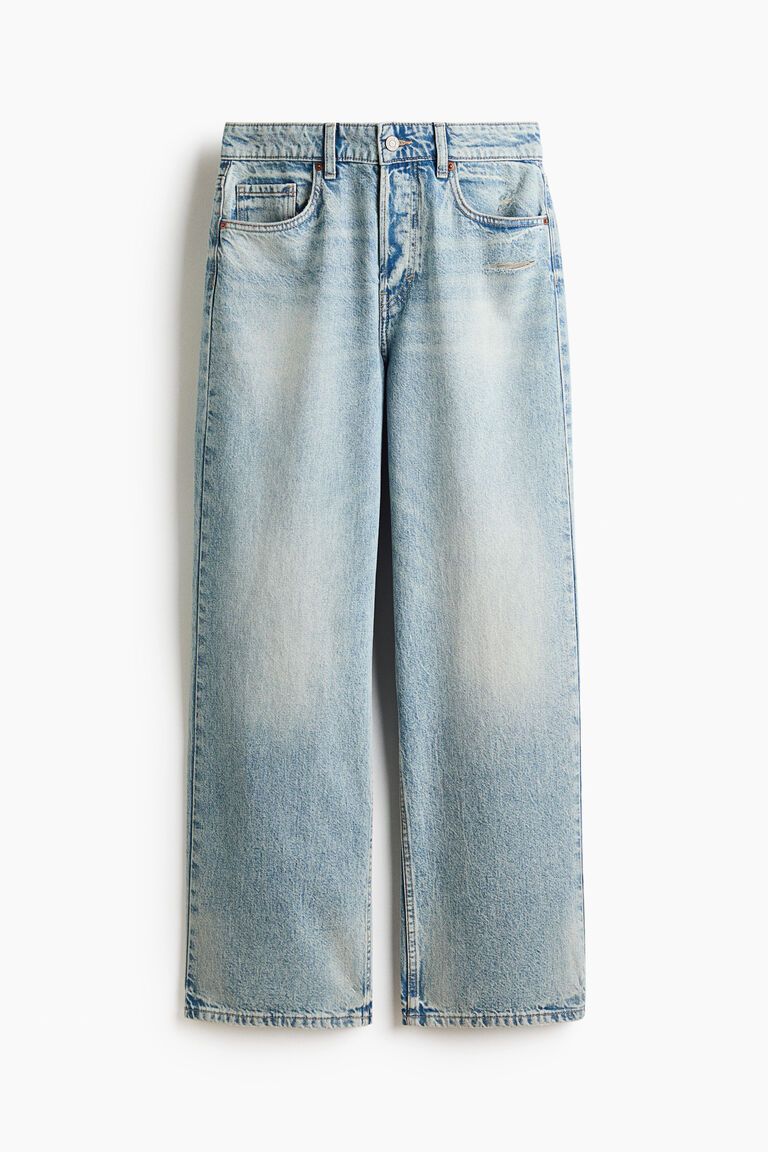 Wide Regular Waist Jeans