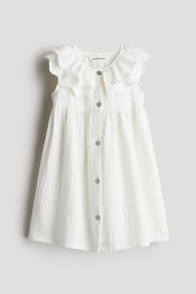 Cotton muslin dress