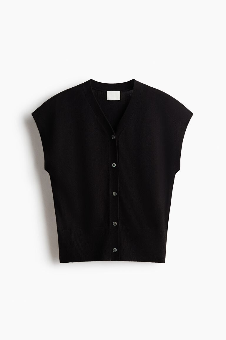 Knitted waistcoat