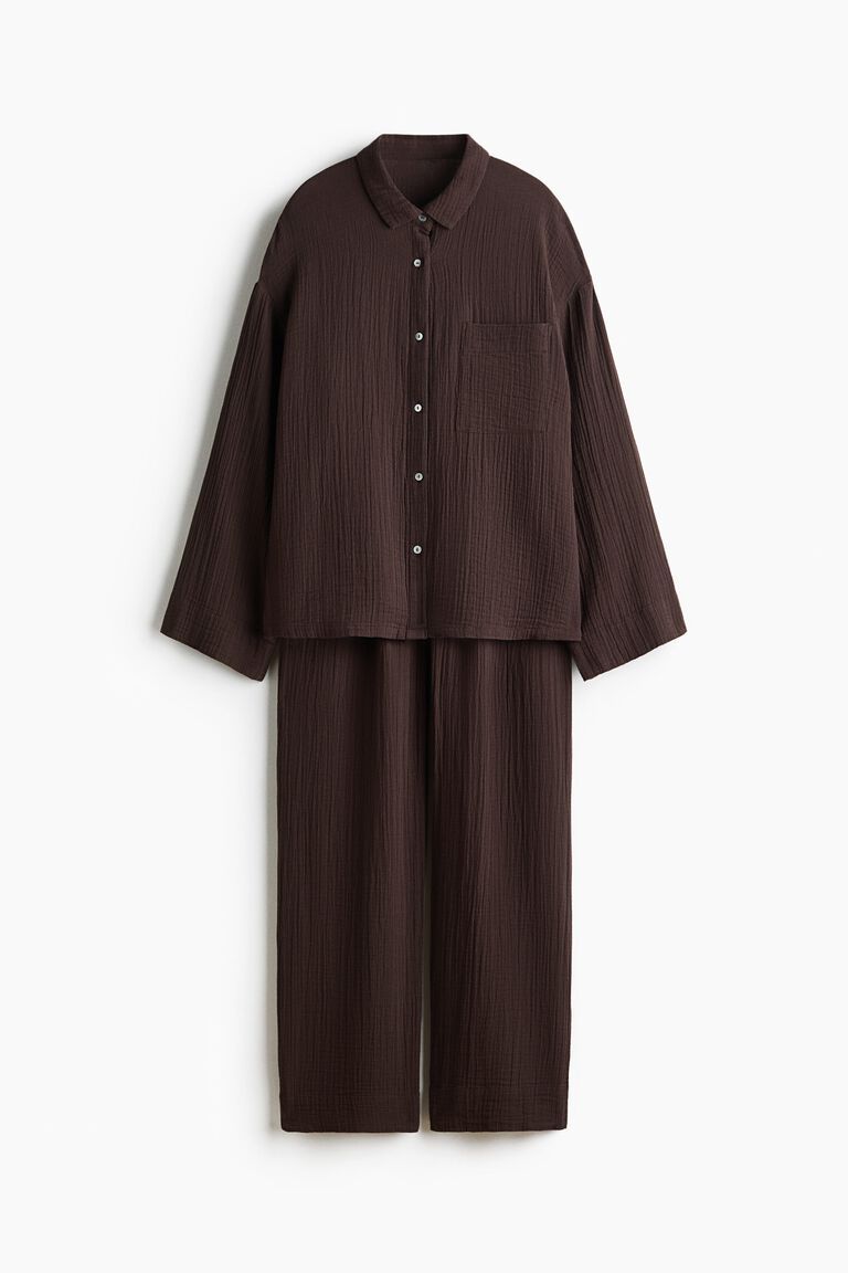 Cotton muslin pyjamas