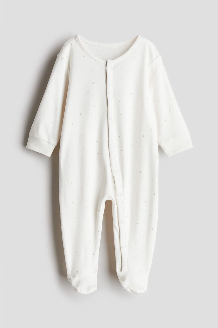 Super soft cotton sleepsuit