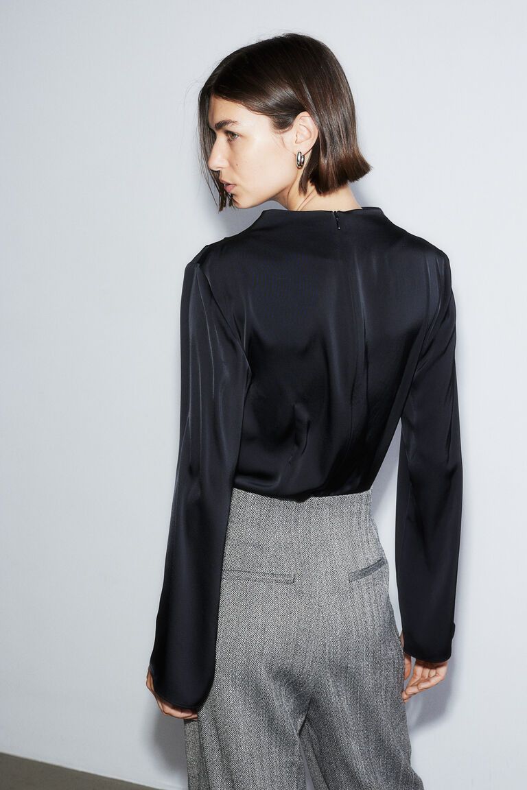 Satin blouse
