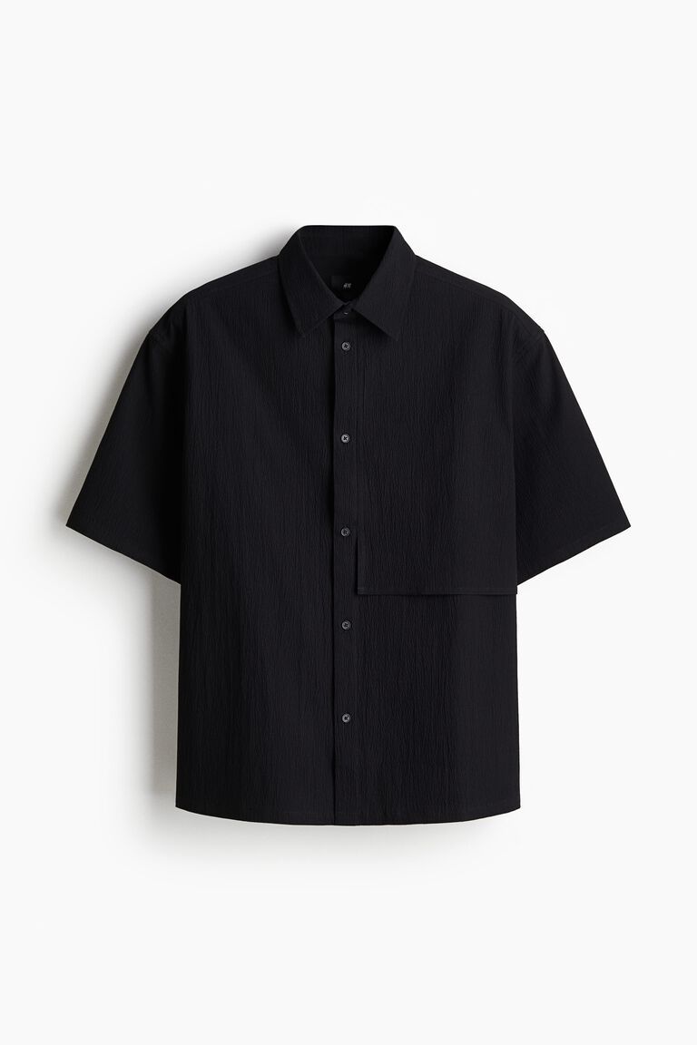 Loose Fit Crinkled shirt