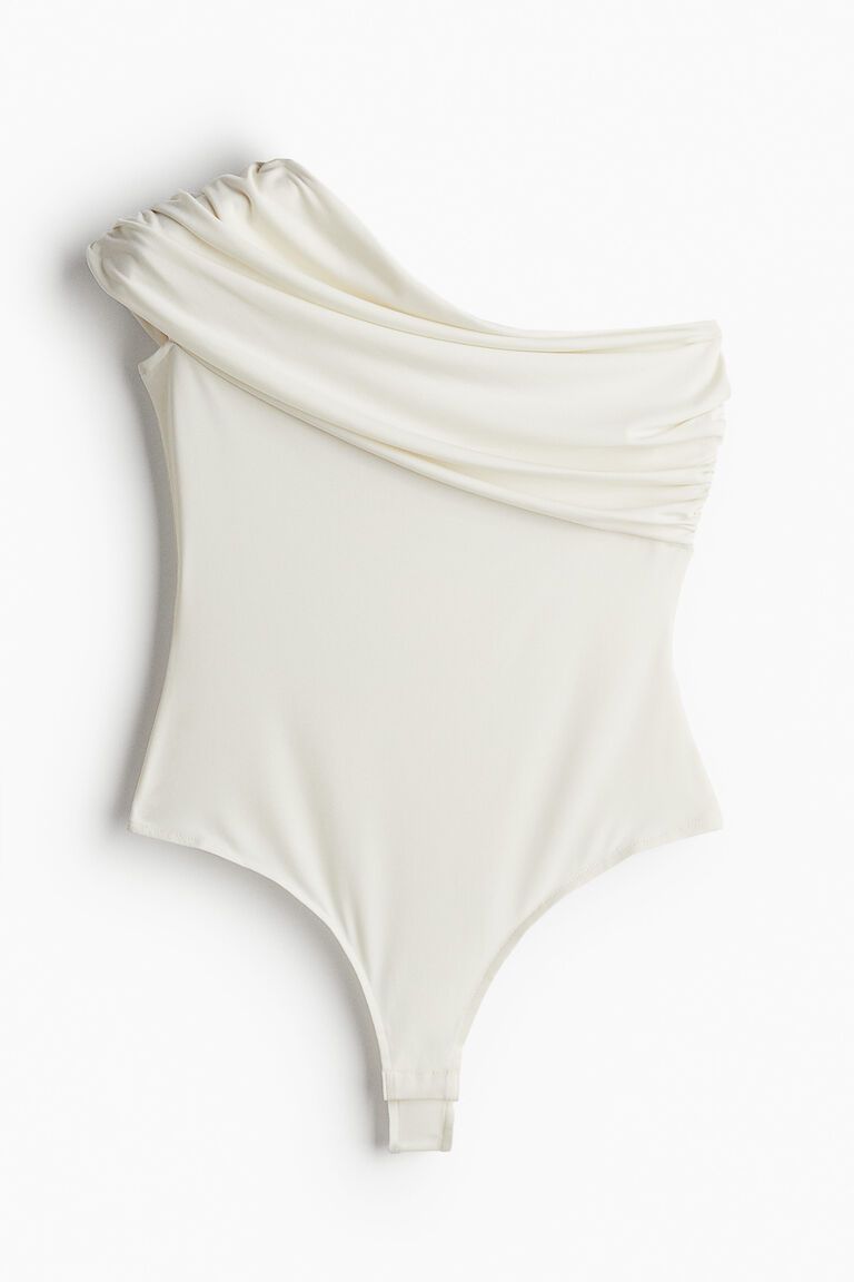 Draped one-shoulder body