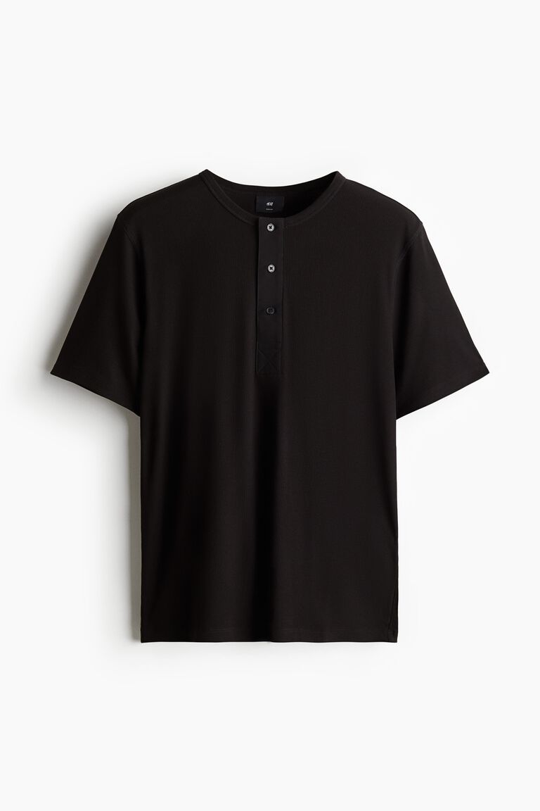 Slim Fit Ribbed T-shirt
